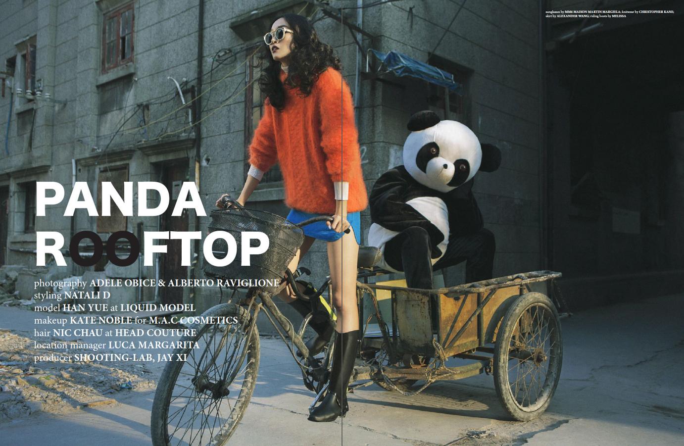 Defuzed Magazine Panda Rooftop