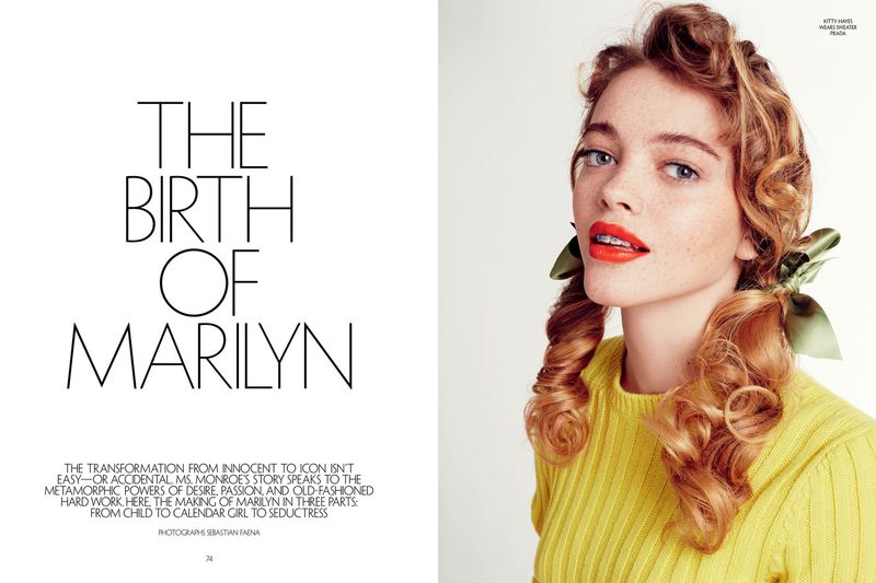 CR-Fashion-Book---The-Birth-Of-Marilyn